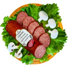 Сервелат с белыми грибочками и лучком (СмолМясо)