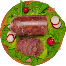 Мозайка в желе "Фермерская" (язык с сердечками)