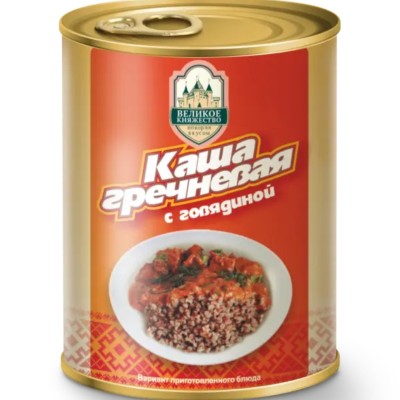 Каша гречневая с говядиной "Великое княжество"