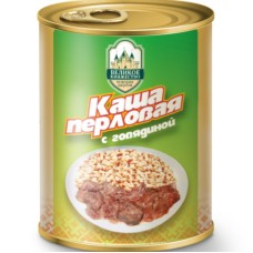 Каша перловая с говядиной "Великое княжество"