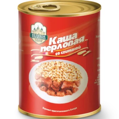 Каша перловая со свининой "Великое княжество"