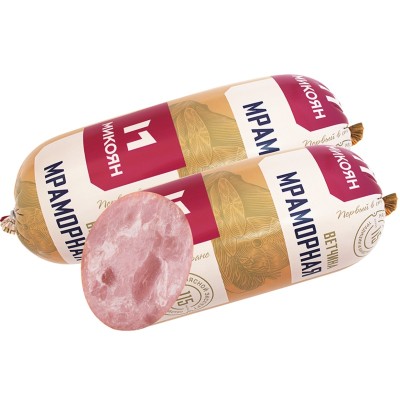 Ветчина Мраморная п/о (Микоян)