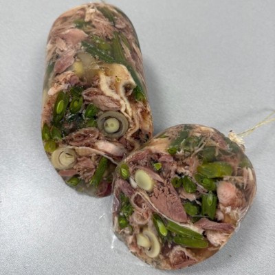 Мозайка в желе с шампиньонами (СмолМясо)