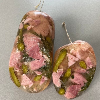 Заливное "Ассорти с маринованным огурчиком" (СмолМясо) 